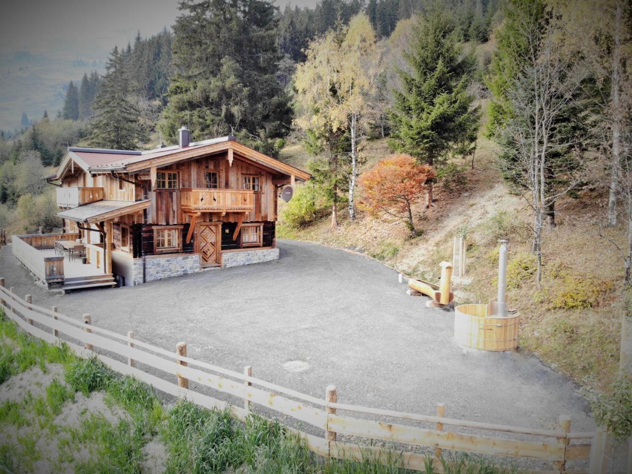 Almhuette Lengau Villa Saalbach-Hinterglemm Ngoại thất bức ảnh