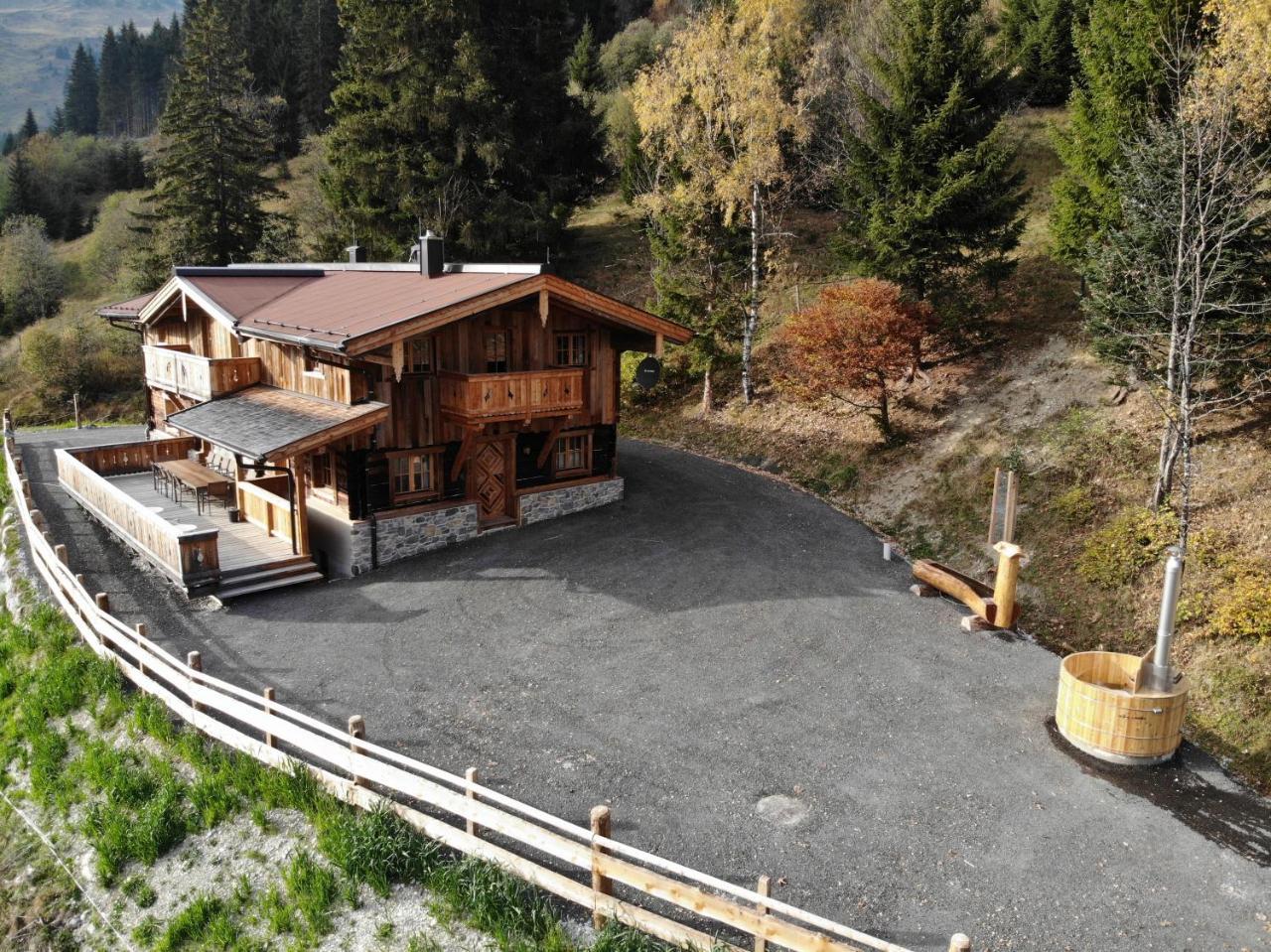 Almhuette Lengau Villa Saalbach-Hinterglemm Ngoại thất bức ảnh